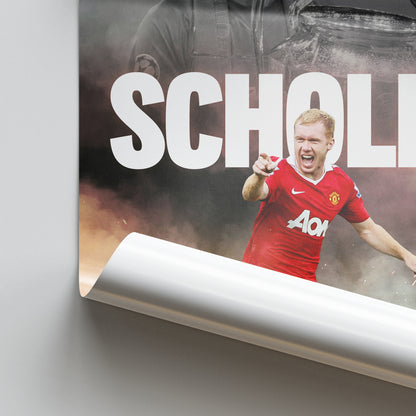Paul Scholes - Man United Poster