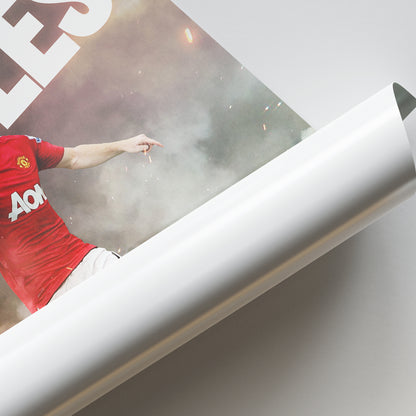 Paul Scholes - Man United Poster