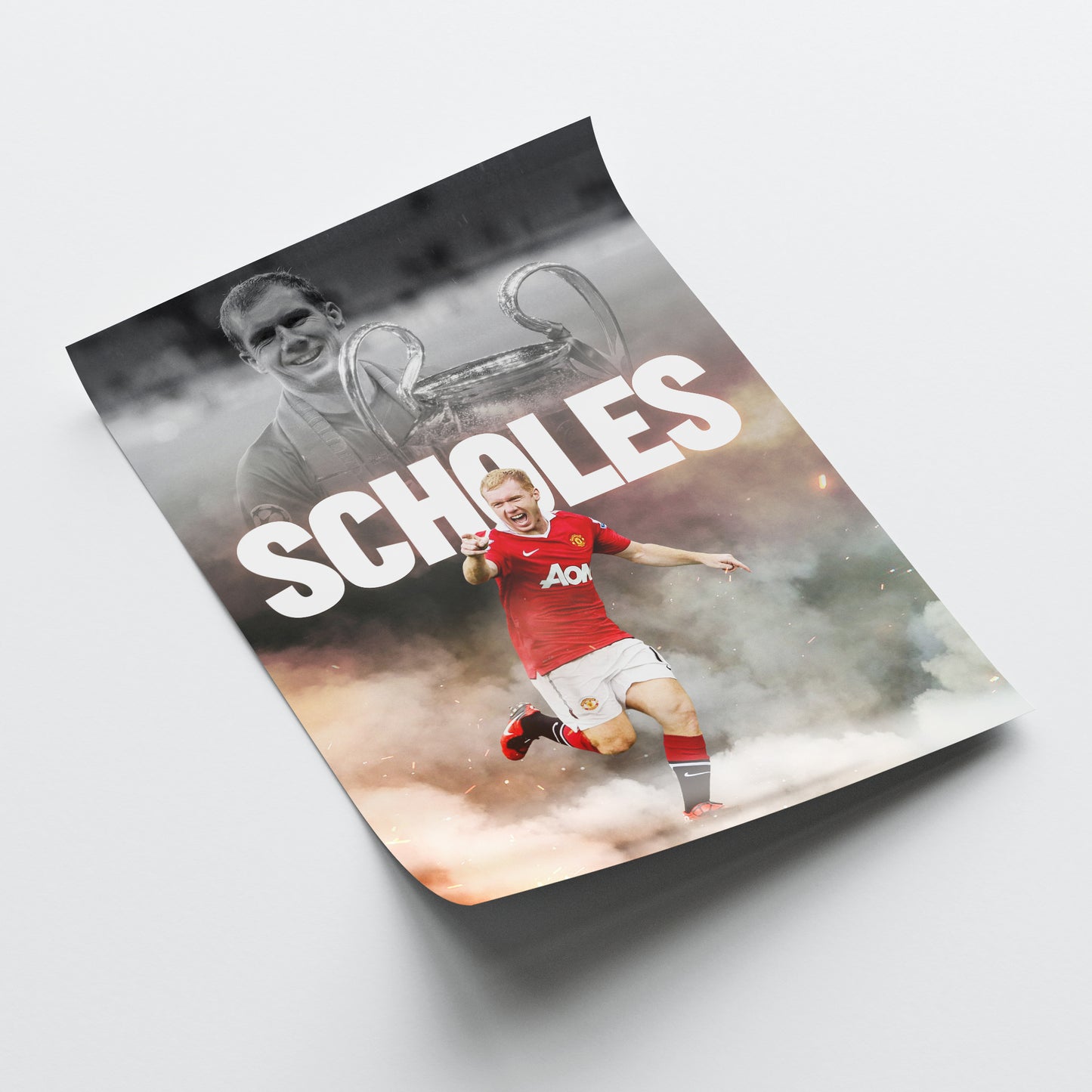 Paul Scholes - Man United Poster