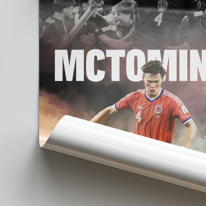 Scott McTominay - Scotland Poster