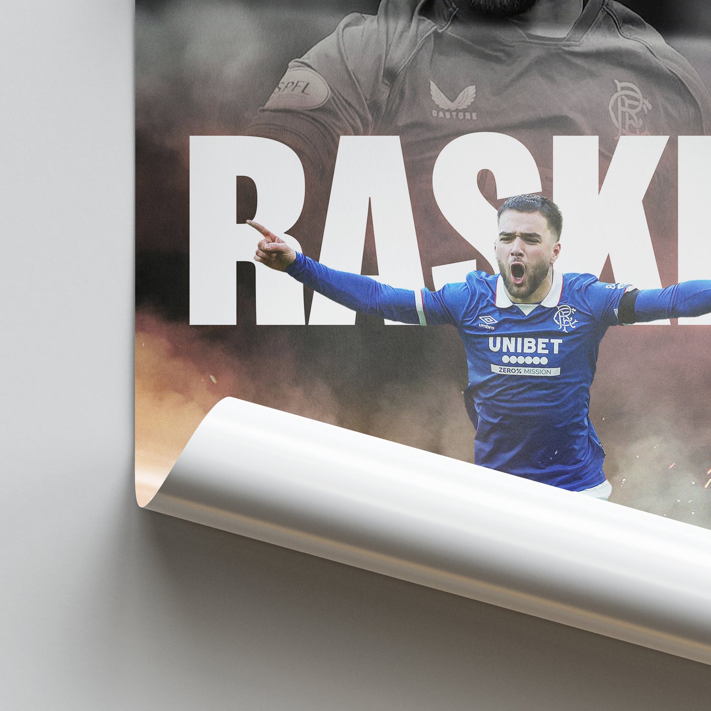 Nicolas Raskin - Rangers Poster