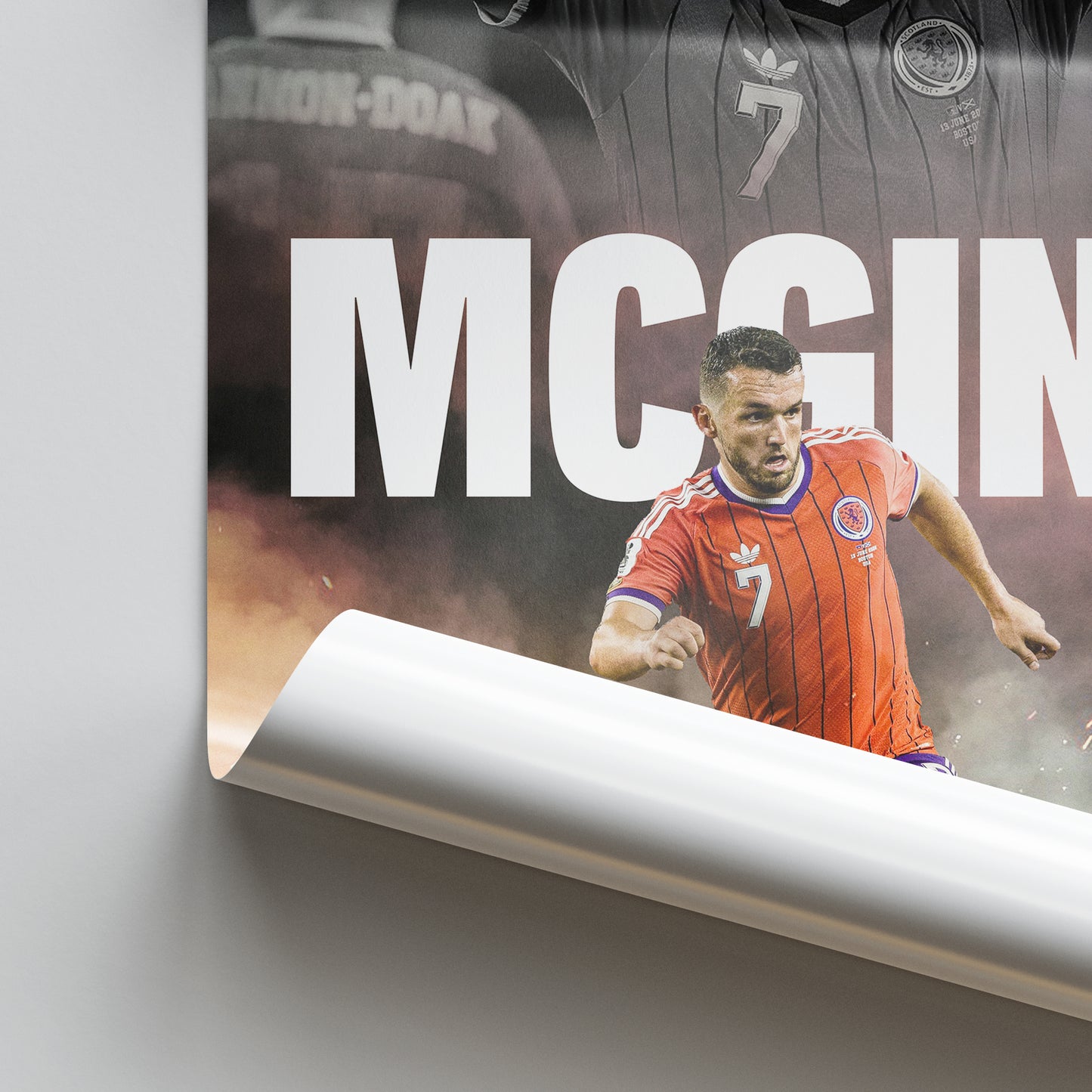 John McGinn - Scotland Poster
