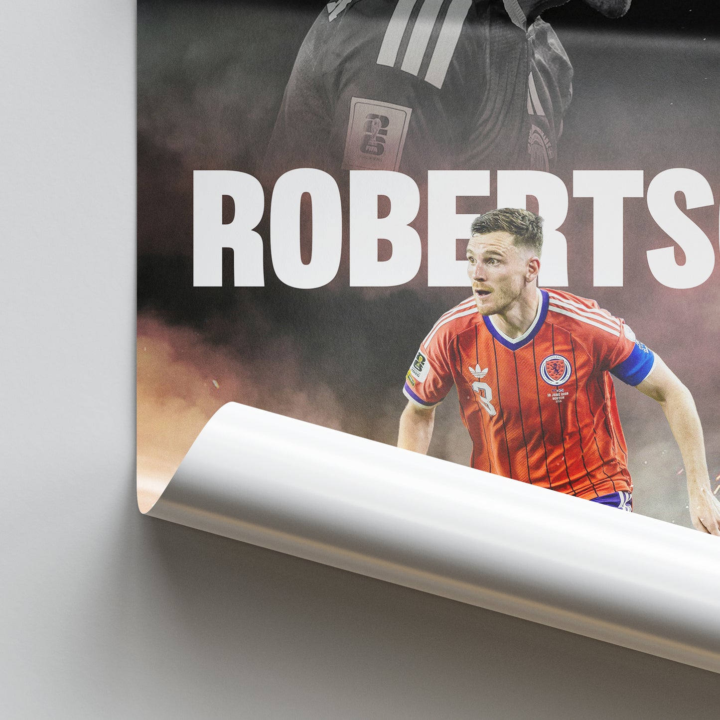 Andy Robertson - Scotland Poster