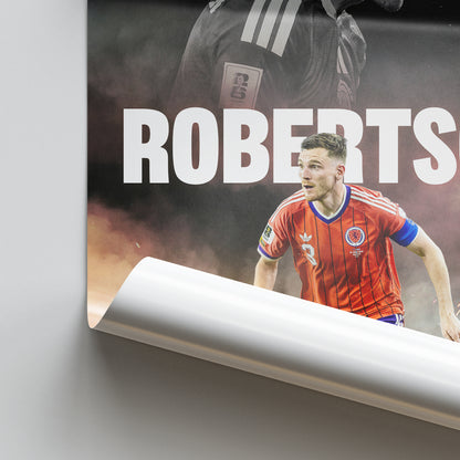 Andy Robertson - Scotland Poster