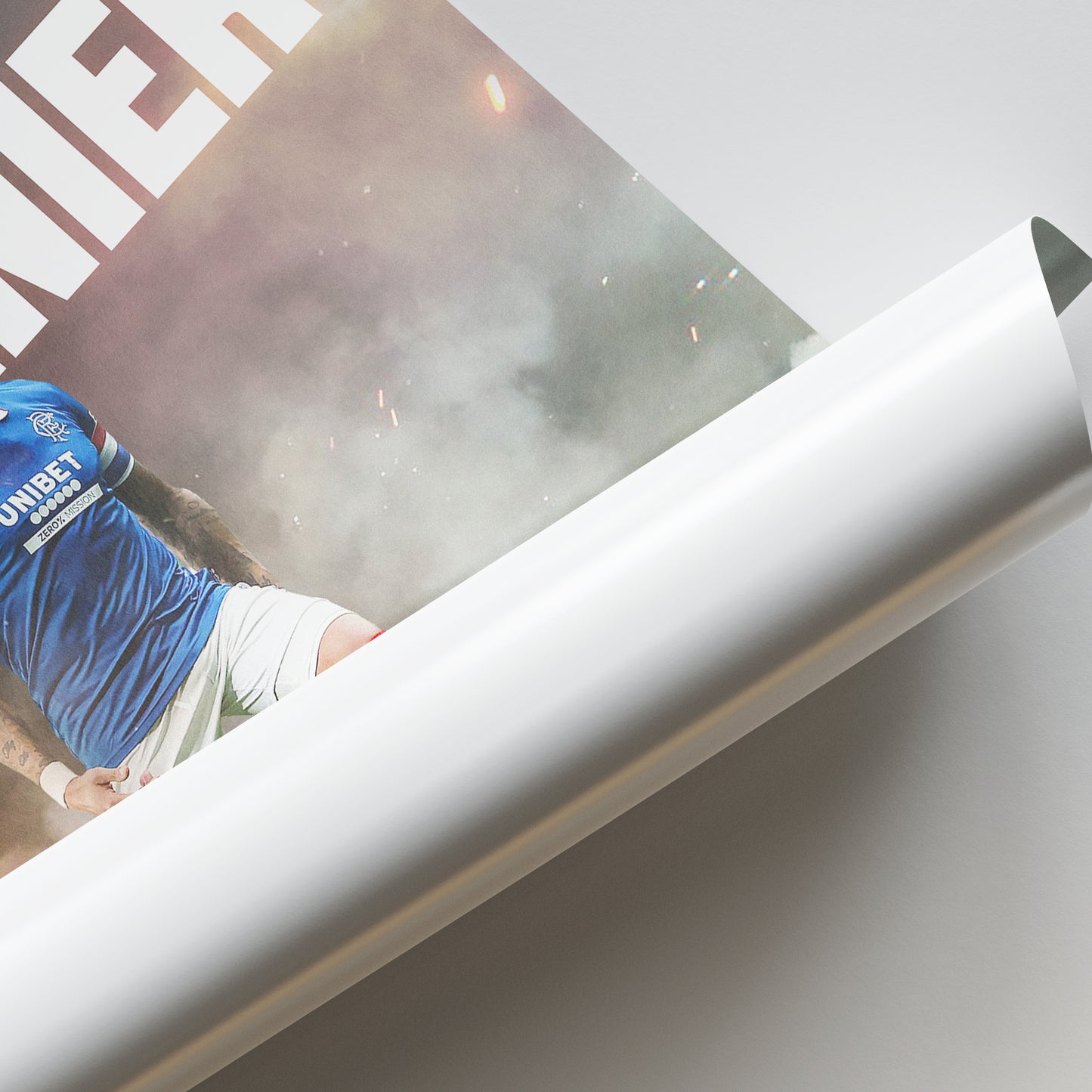James Tavernier - Rangers Poster