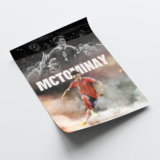 Scott McTominay - Scotland Poster