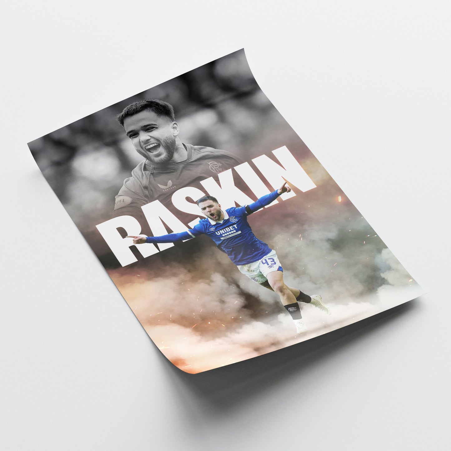 Nicolas Raskin - Rangers Poster