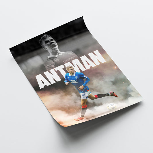 Oliver Antman - Rangers Poster