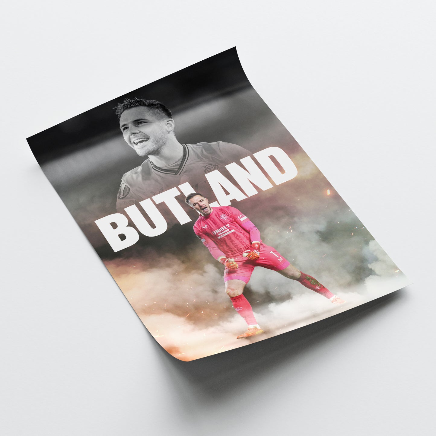 Jack Butland - Rangers Poster
