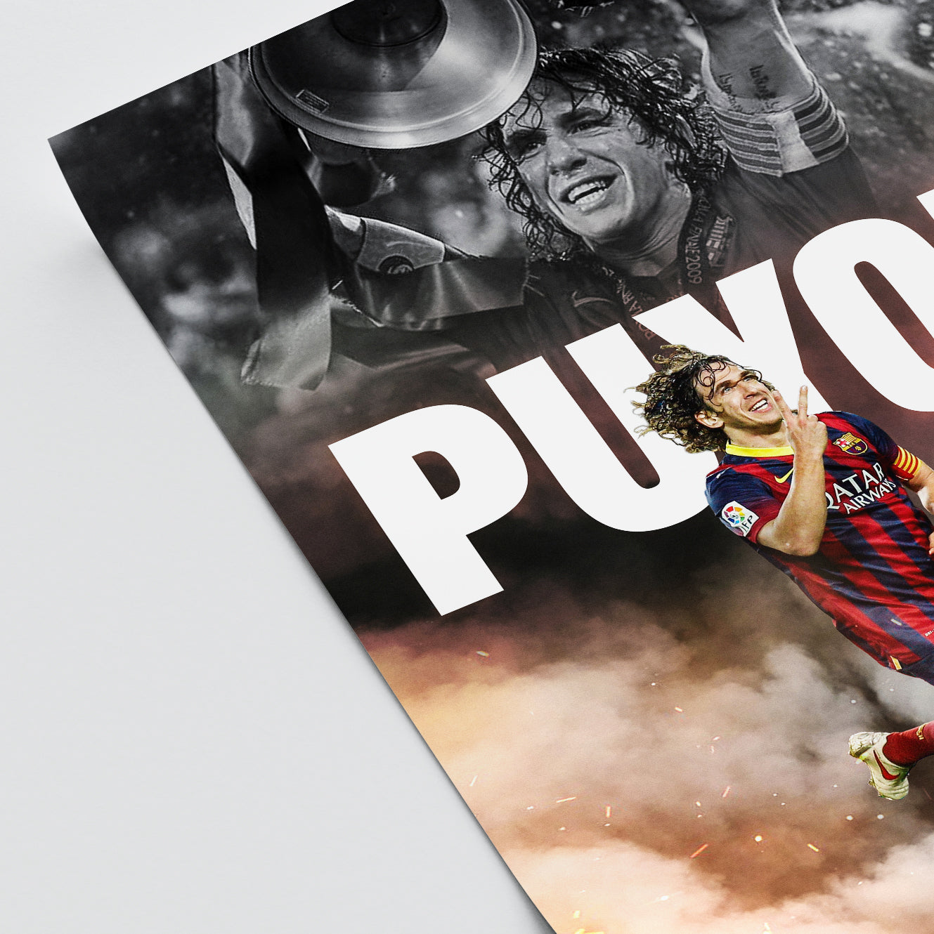 Carles Puyol - Barcelona Poster