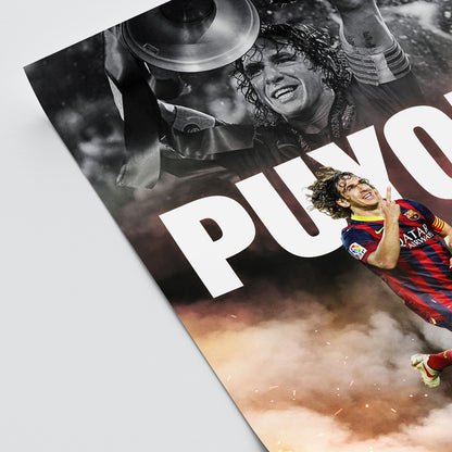 Carles Puyol - Barcelona Poster