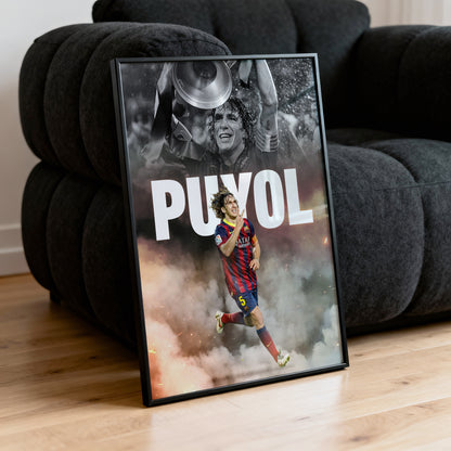 Carles Puyol - Barcelona Poster