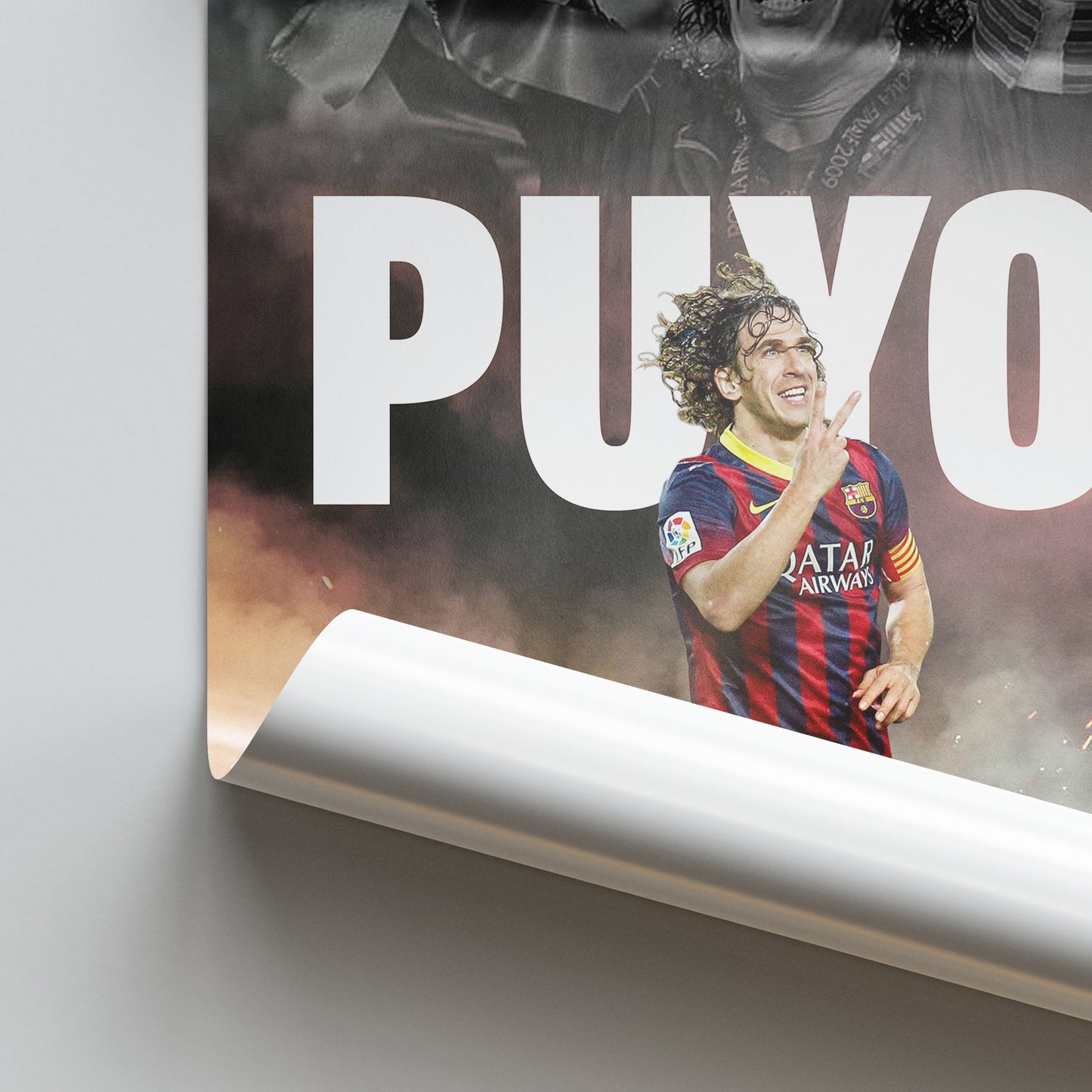 Carles Puyol - Barcelona Poster