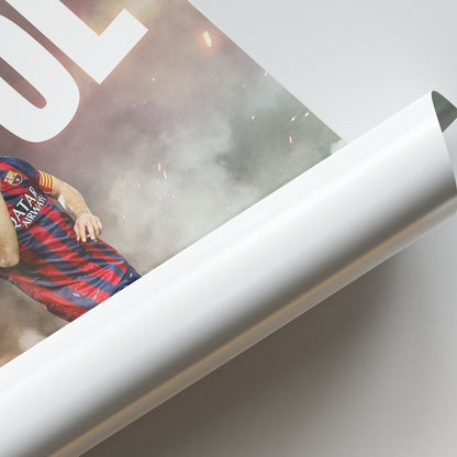 Carles Puyol - Barcelona Poster