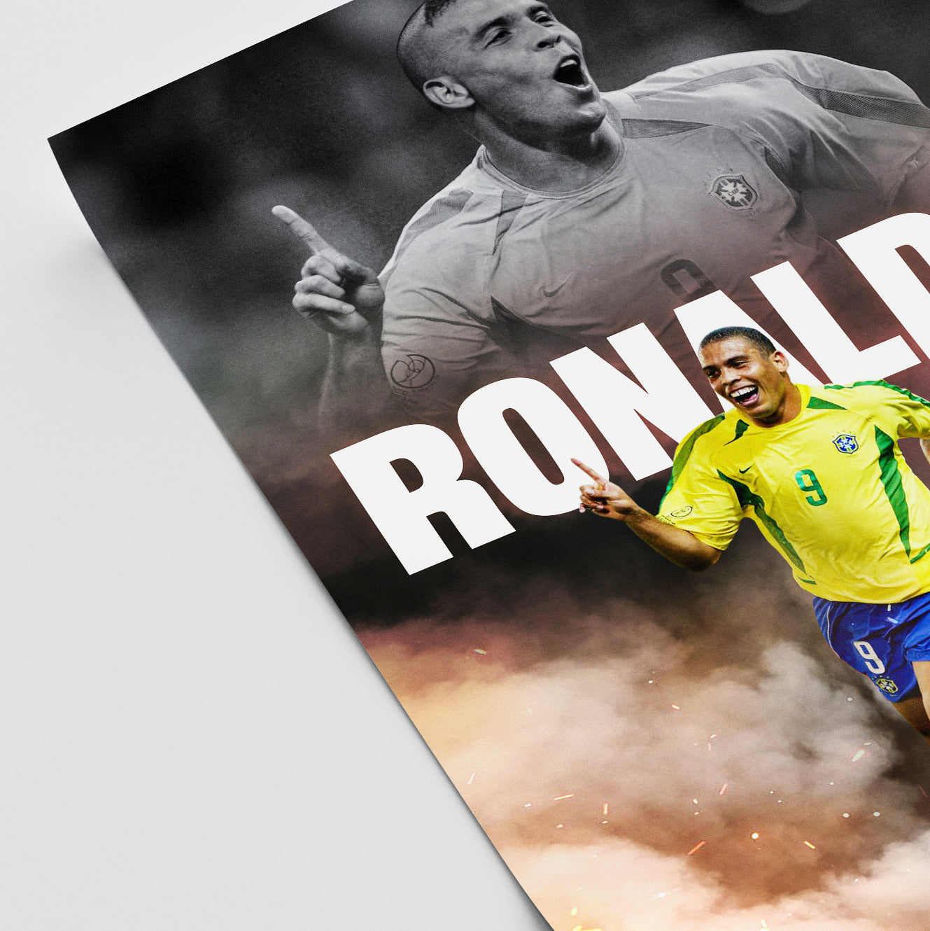 Ronaldo (R9) - Brazil Poster
