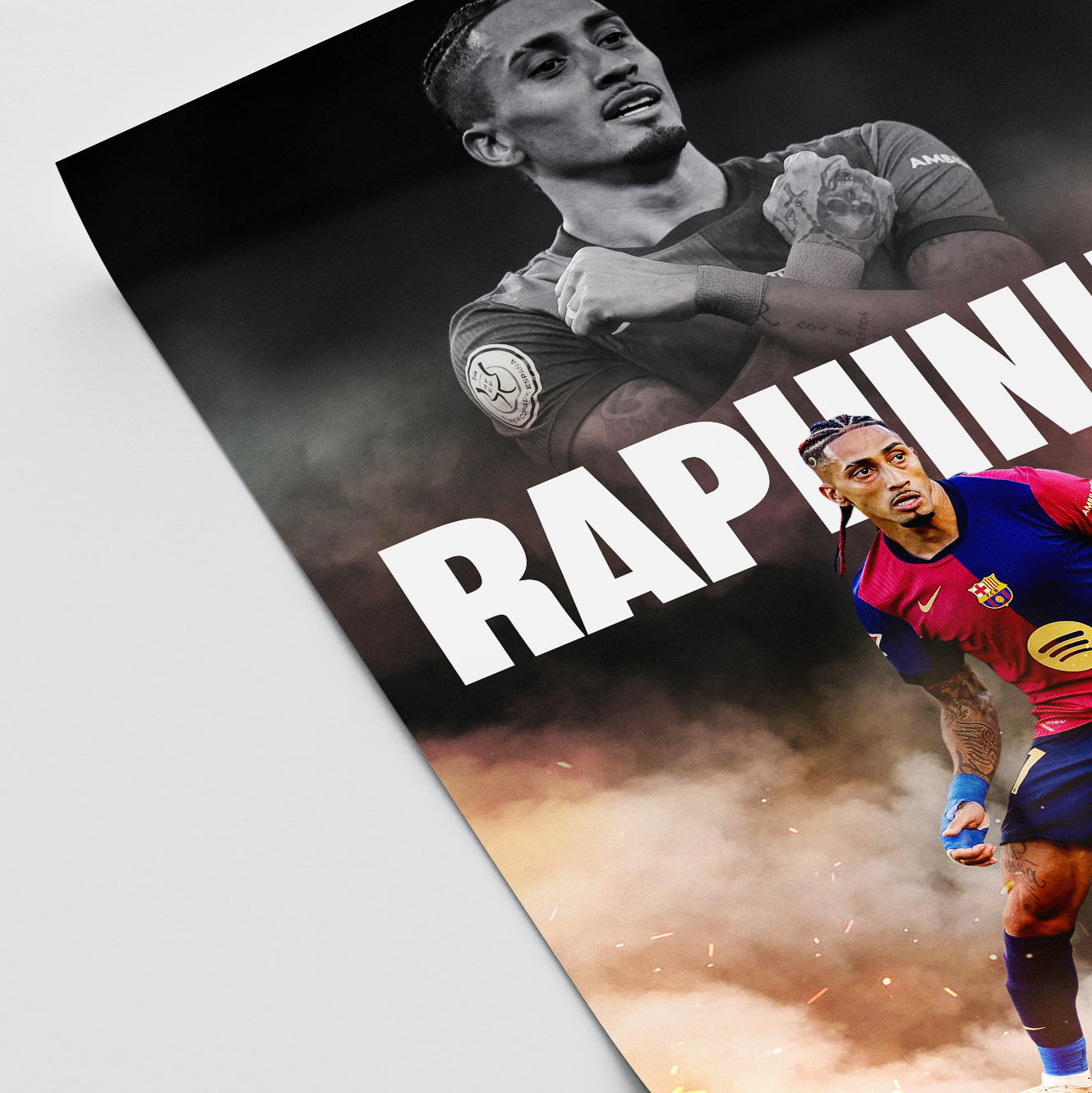 Raphinha - Barcelona Poster