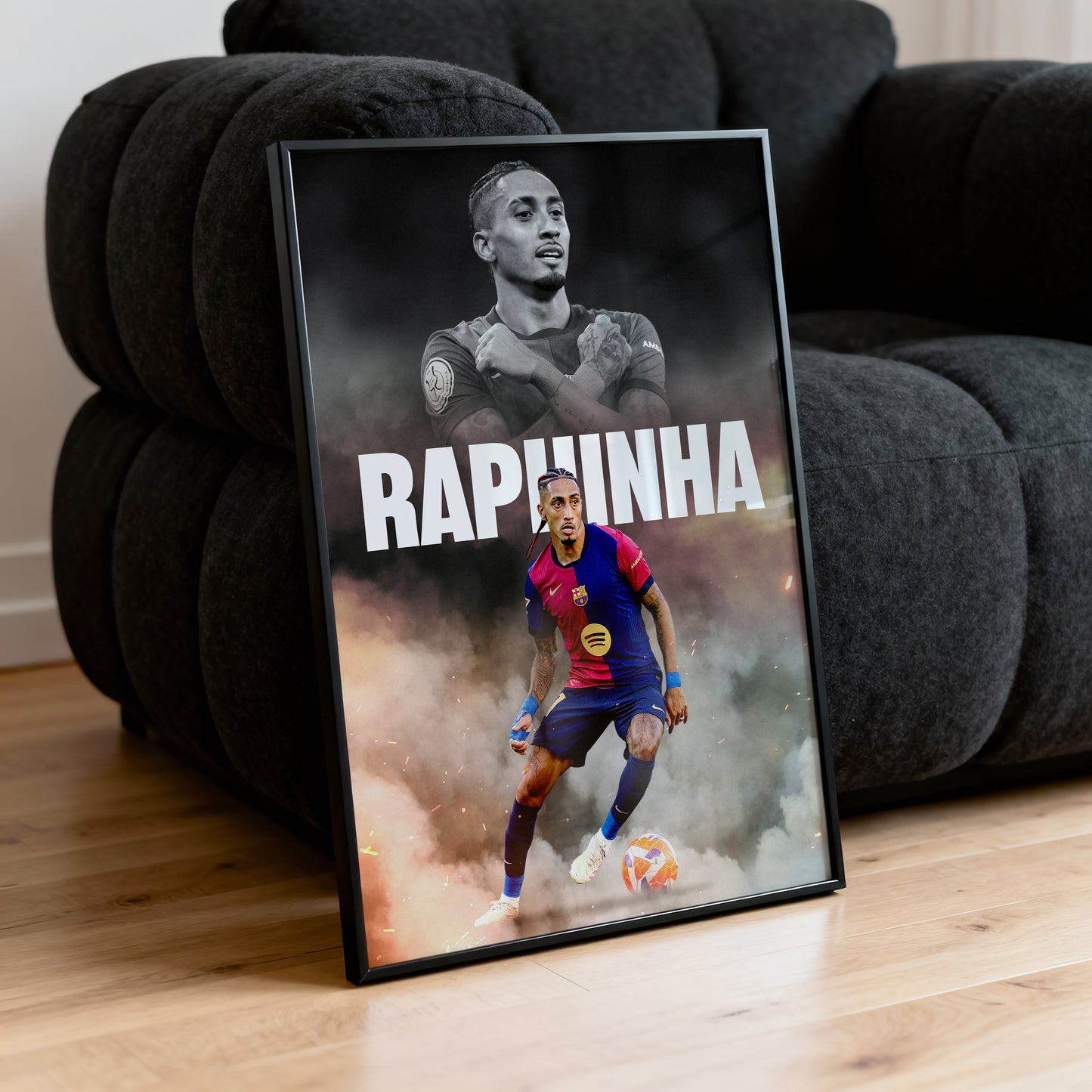 Raphinha - Barcelona Poster