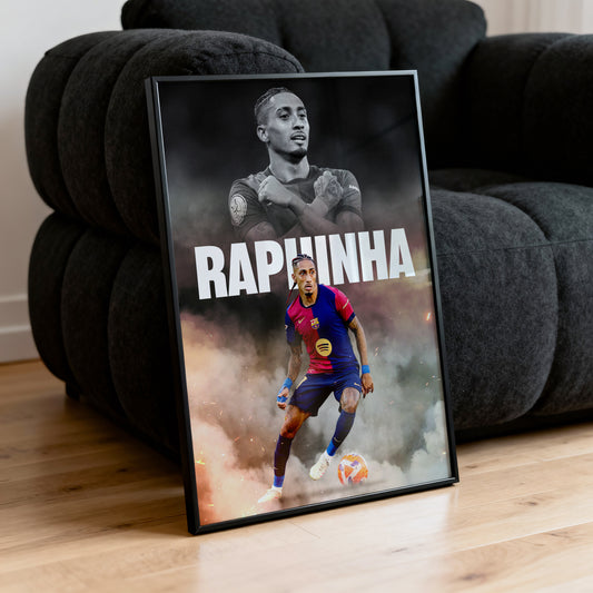 Raphinha - Barcelona Poster