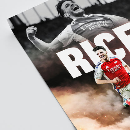 Declan Rice - Arsenal Poster