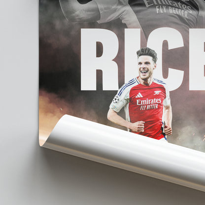 Declan Rice - Arsenal Poster