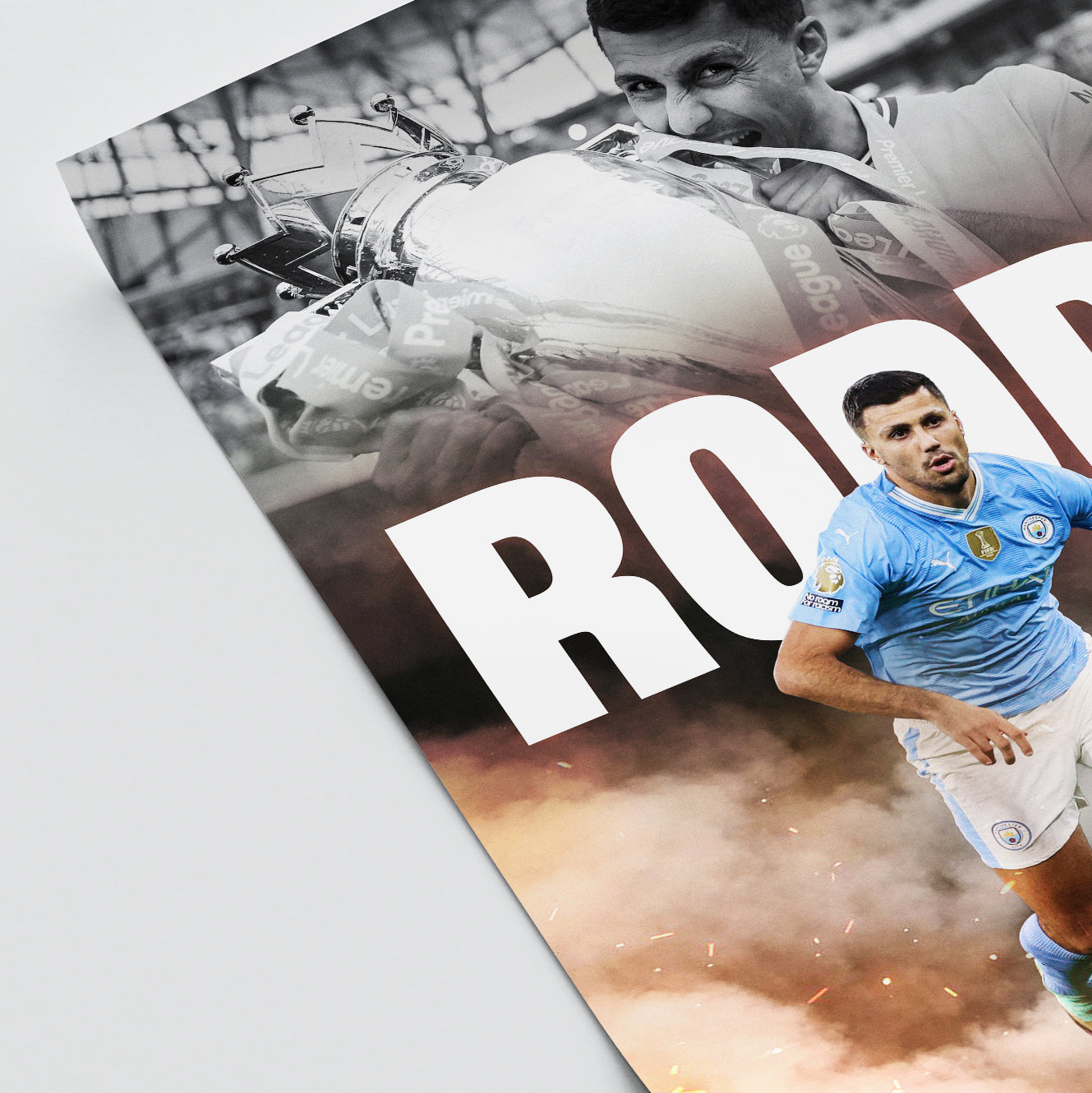 Rodri - Man City Poster