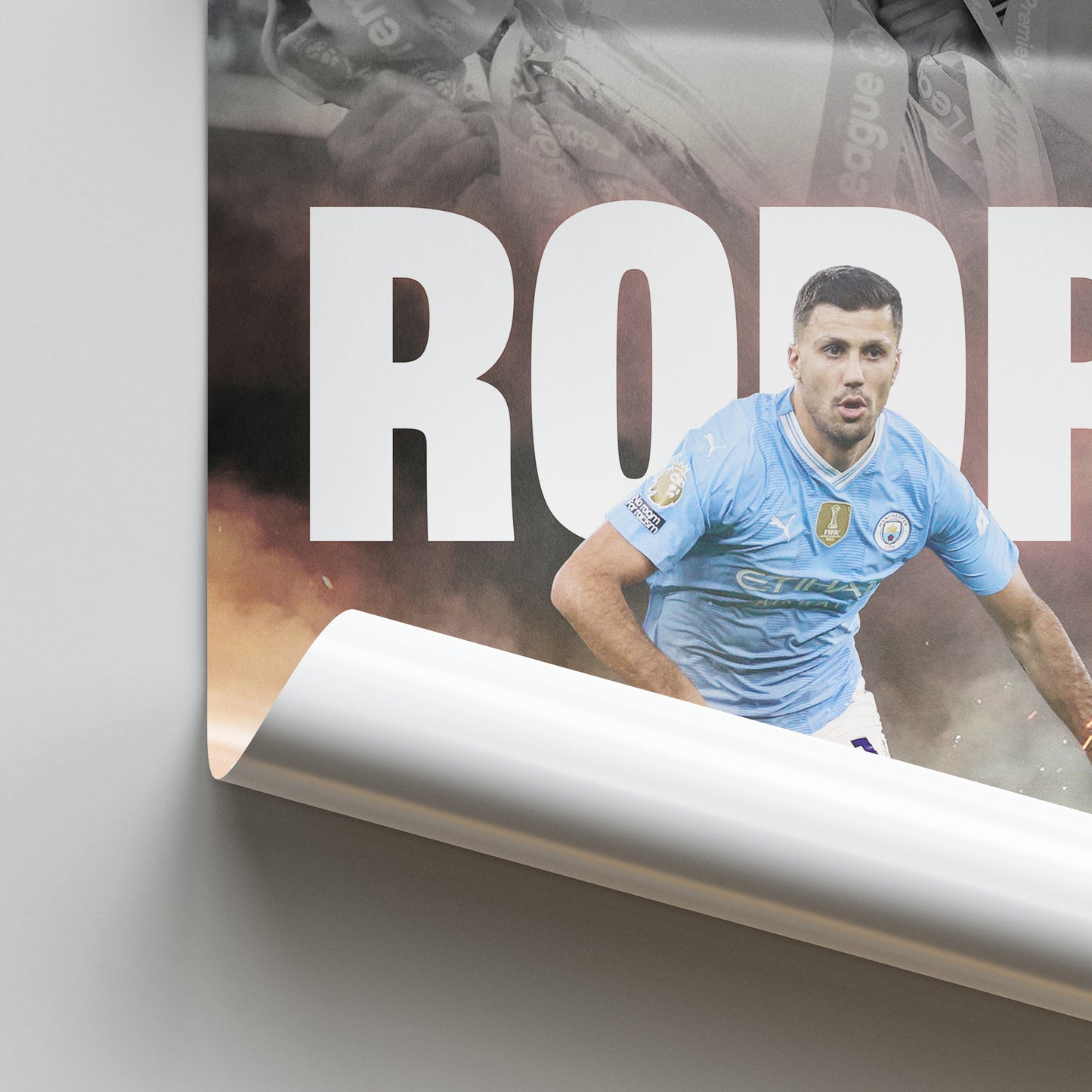 Rodri - Man City Poster
