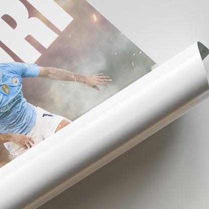 Rodri - Man City Poster