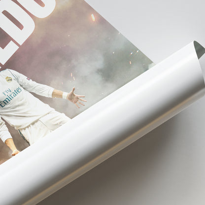 Cristiano Ronaldo - Real Madrid Poster