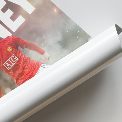 Wayne Rooney - Man United Poster