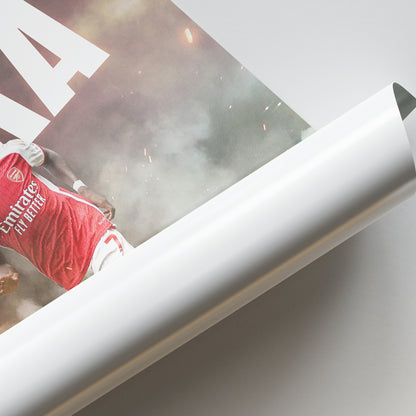 Bukayo Saka - Arsenal Poster