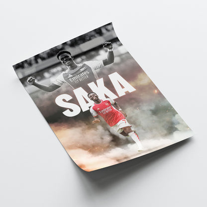 Bukayo Saka - Arsenal Poster