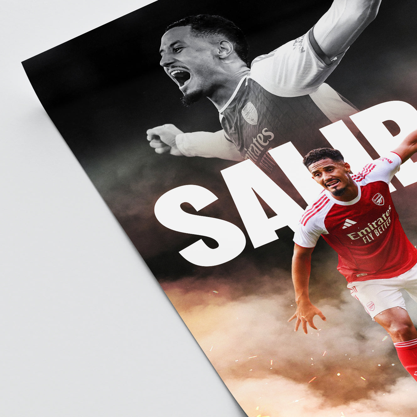 William Saliba - Arsenal Poster