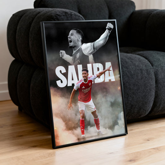William Saliba - Arsenal Poster