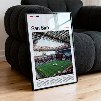 San Siro - Stadium Poster