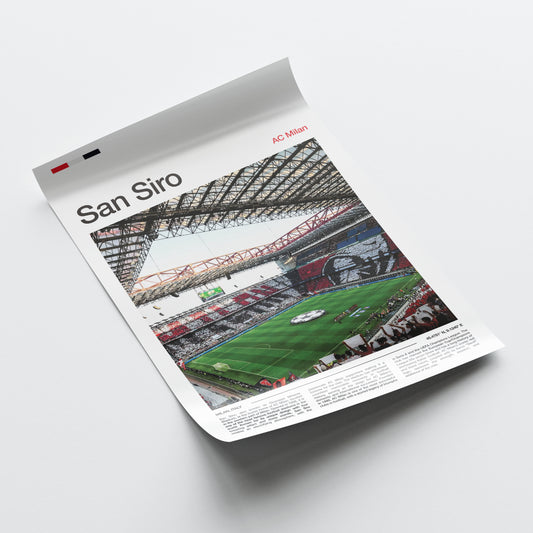 San Siro - Stadium Poster