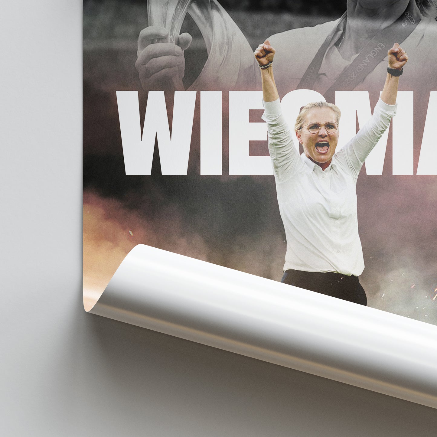 Sarina Wiegman - England Poster