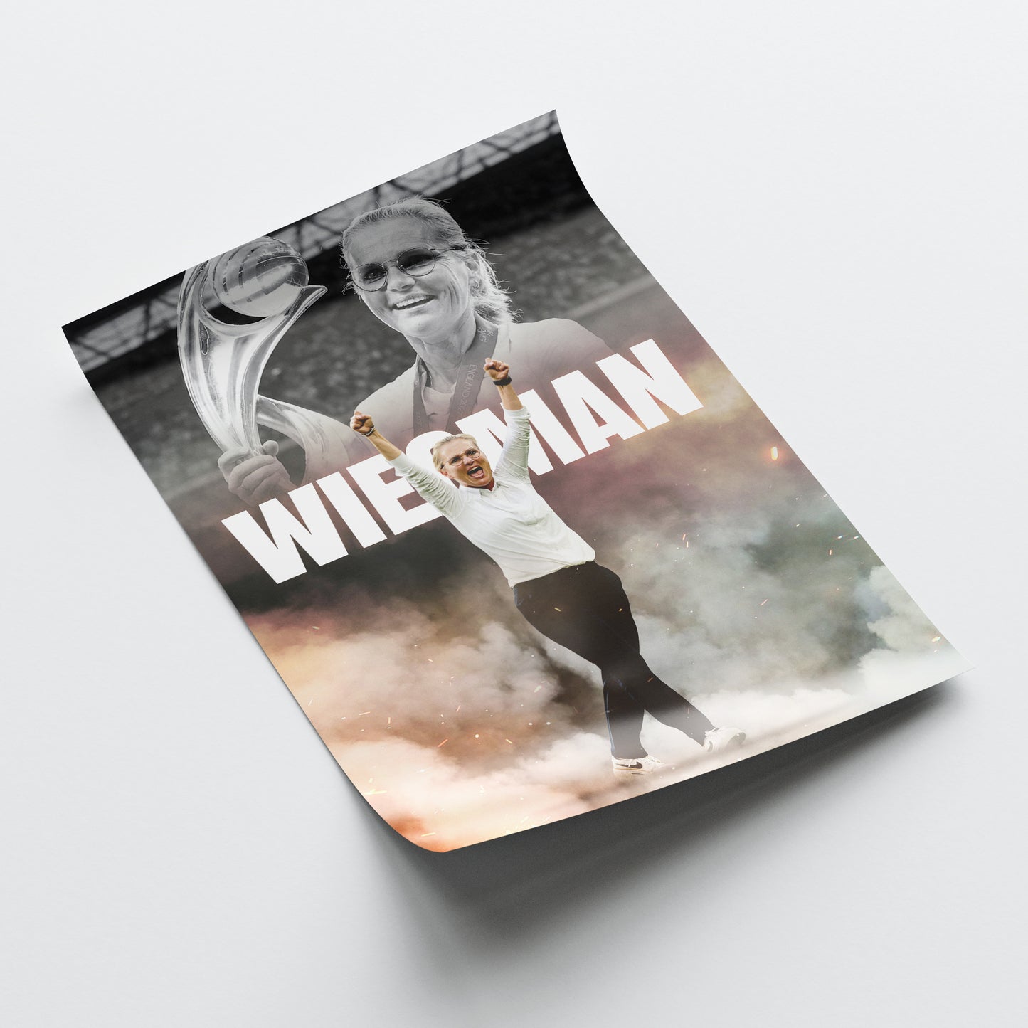 Sarina Wiegman - England Poster