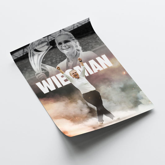 Sarina Wiegman - England Poster