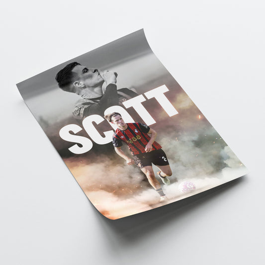 Alex Scott - Bournemouth Poster