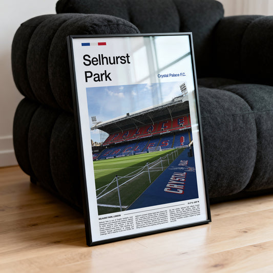 Selhurst Park - Stadium Poster