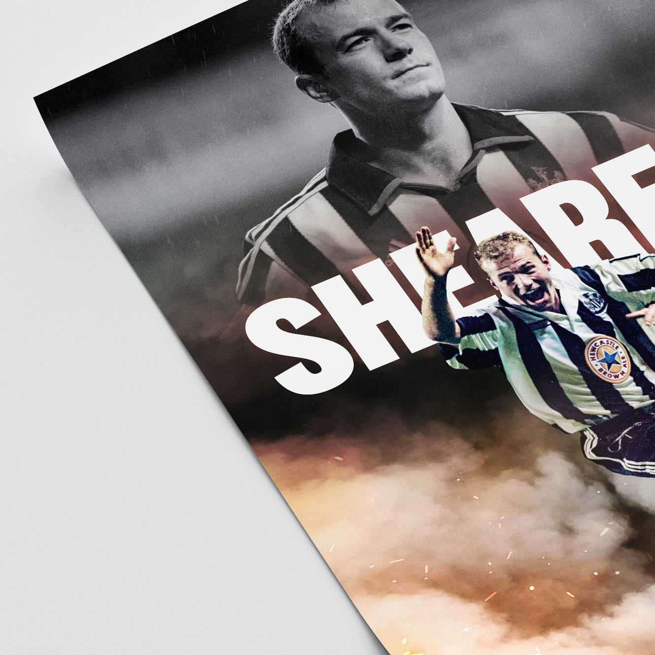 Alan Shearer - Newcastle United Poster