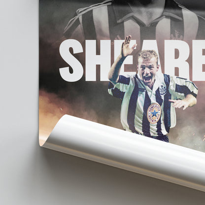 Alan Shearer - Newcastle United Poster