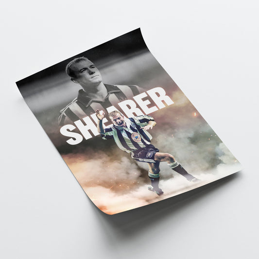 Alan Shearer - Newcastle United Poster