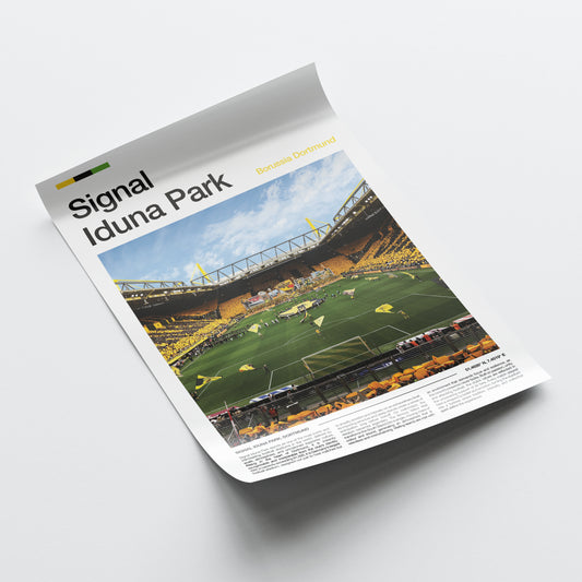 Signal Iduna Park - Stadium Poster