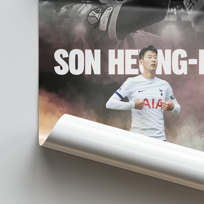 Son Heung-min - Spurs Poster