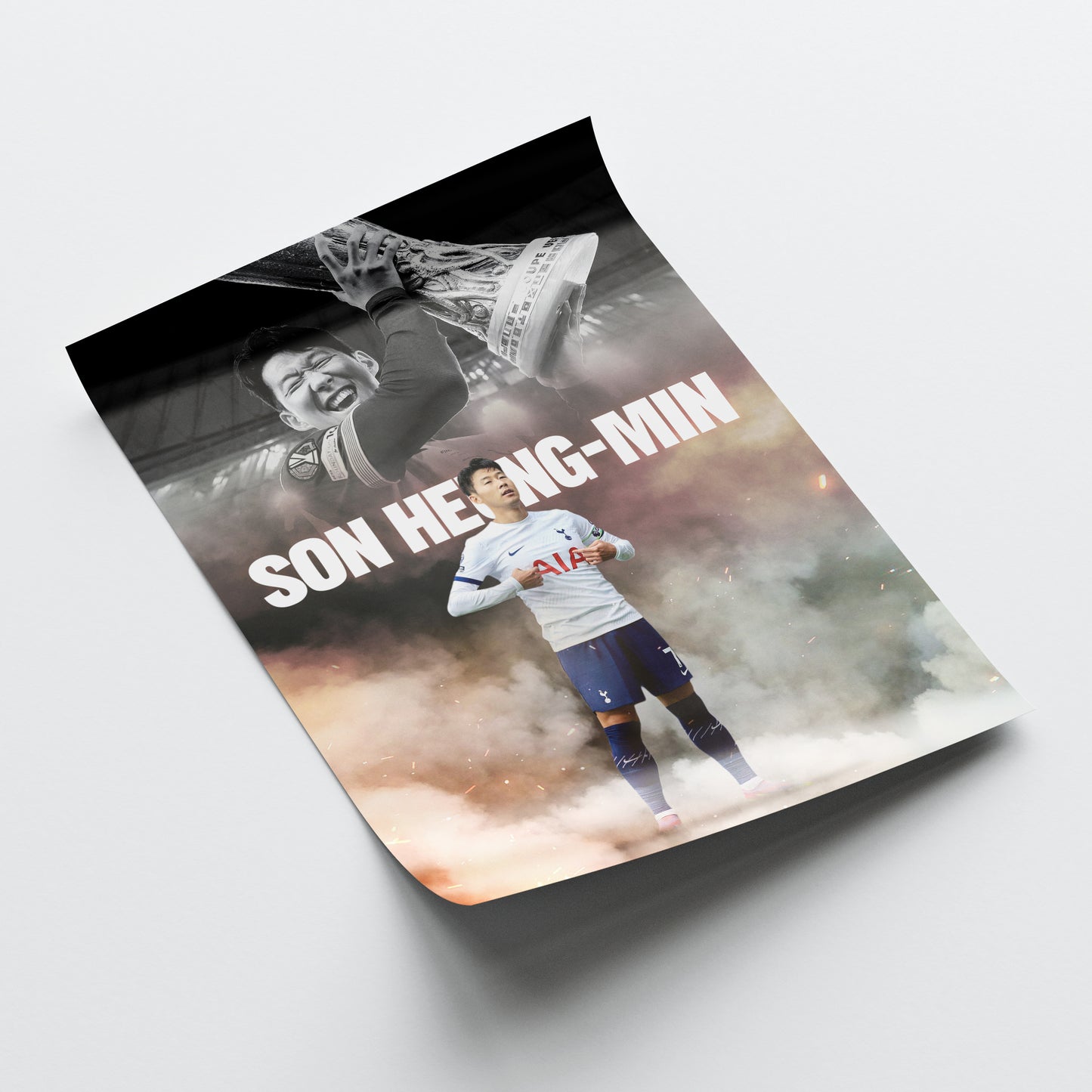 Son Heung-min - Spurs Poster