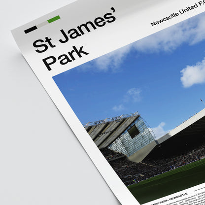St James' Park - Stadium Poster