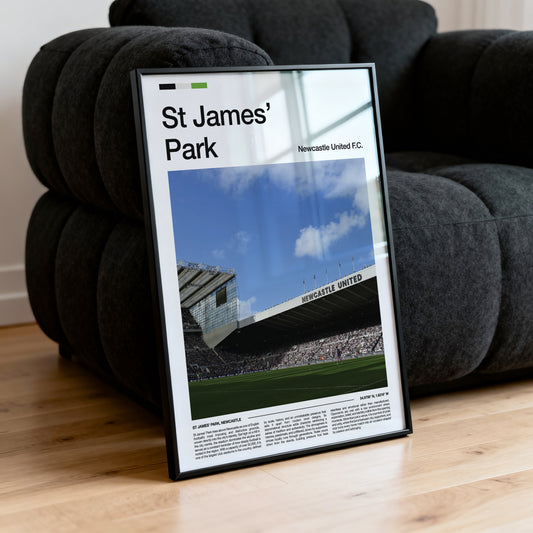 St James' Park - Stadium Poster