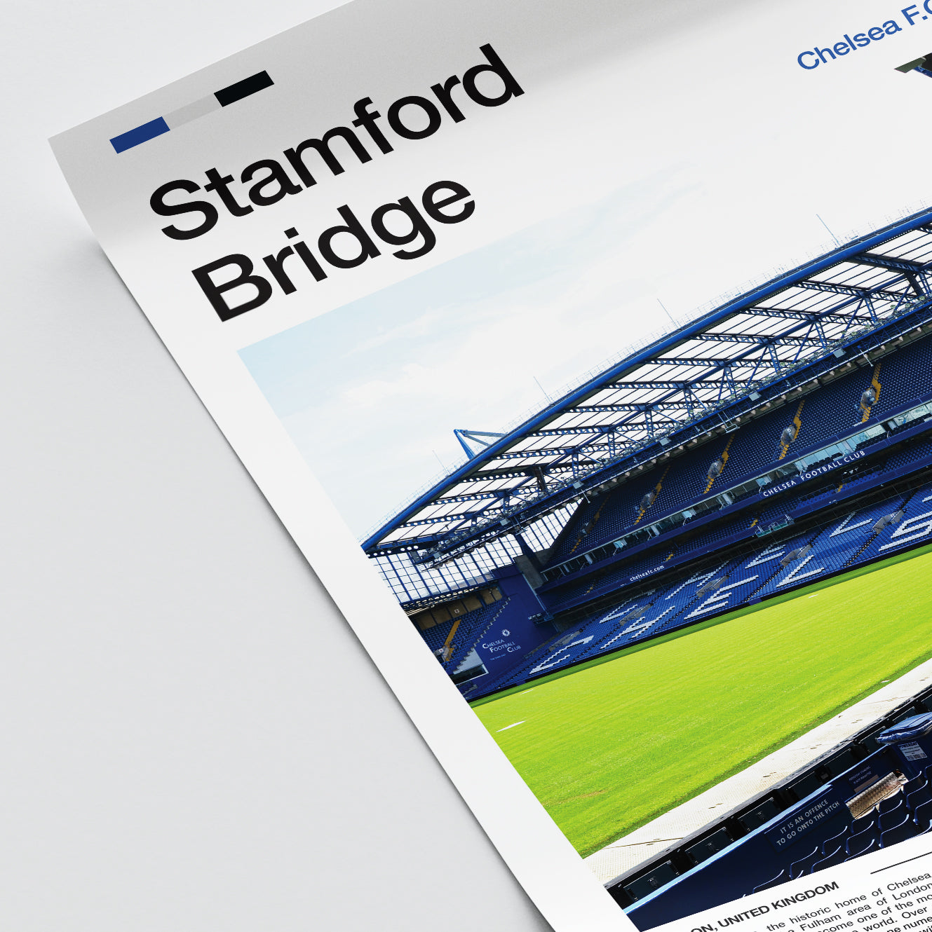 Stamford Bridge - Stadium Poster