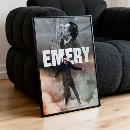 Unai Emery - Aston Villa Poster